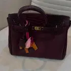 شنطة بيركن برغندي