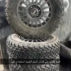 للبيع جنوط مع كفرات حجريه لاندكروزر الجديد