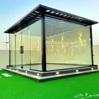 تنسيق حدائق الرياض وزراعة الثيل الطبيعي وتركيب العشب الصناعي