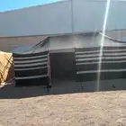 بيت شعر اسود مبطن سدو احمر ملكي نضام خيمة