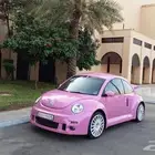 فولكس واجن بيتل وردي