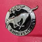 Ford mustard 40th anniversary badge