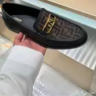 شوز فندي رسمي كنادر فندي الاصليه جديده بكرتونها وفاتورتها