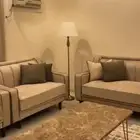 كنب طقم كامل ب 2800 نظيف جدا