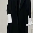 عباية بليزر للدوام سوداء