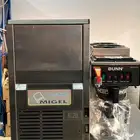 مكينة قهوة اليوم ومكينة ثلج 20 كيلو ايطالية