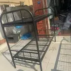 سرير حديد دورين دور واحد مراتب طبي تجهيزات للشر ات سكن عمال