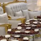 ضيافه قهوه والشاي ديكور ملكي حفلات مناسبة صغيره وكبيره