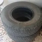 اربع كفرات مقاس 255 70 15 جديده تنفع للهايلوكس