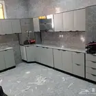 مطابخ جديده جاهزه ومعدله على حسب المساحه
