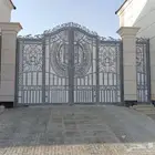 باب حديد لزر دربزىن شباب  مزله ساوتر المنيوم