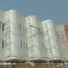 لياسه ملونه باللاسمنت الابيض وبطحاء الرياض