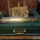 لوحات إسلامية قطع من كسوة الكعبة مجسمات مطلية بالذهب