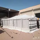 خيمة علا شكل بيت شعر من الخارج من الداخل بنقش الحجازي