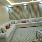 كنب جلسات طقم تفصيل تنجيد و ستائر وفي