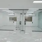 توريد تركيب زجاج سكريت ودربزينات وواجهات ومرايات وجميع الزج