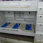 سرير دورين لون ابيض جديد