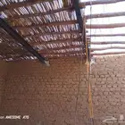 مباني تراث حجر وطين وسقواف وترميمت البيوت القديمه وتليوست لل