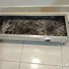 50 ريال كانون كبير للشوي و2 شبك دجاج 2 ملقط 2 صينيه