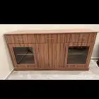 دولاب خدمة خشبي نظيف