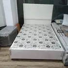 medium size bedframe comforter and pillow mattress availabl
