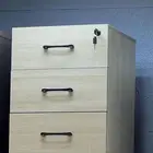 small storage wooden box   3-drawer storage unit