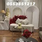 تاجير كوش كنب ومداخل وكراسي عروسة