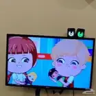 شاشة دانسات 32 بوصة نظيفة