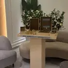 طاولة شبكة عقد قران البيع سمح