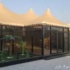 خيام الخيام الملكي وبيوت الشعر تركيب تفصيل خيام البر جملونات