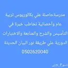 مدرسةحاصلة علي بكالوريوس تربية عام وأخصائية تخاطب