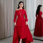 فستان سهره أحمر