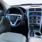 فورد اكسبلور اللون اسود داخلي بيج موديل 2014 دبل