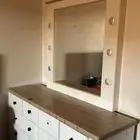 تسريحه كبيره ونظيفه يوجد اناره فيها