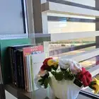 فازة ورد كروشيه يدوية