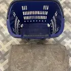 سلة تسوق بلاستيك ظهرة لبن