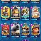 حساب كلاش رويال مع الايميل (7388 كاس)