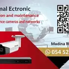 تركيب كاميرات مراقبه وشبكات وانتركم وبصمه