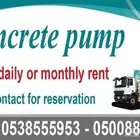 Concrete pump for rent