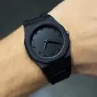 Minimalist Black ساعة بالعربي