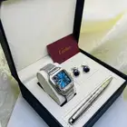 بكج كارتير طقم قلم وساعة وكبك Cartier