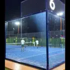 A padel court 18 x 6 is available It can be installed in a h