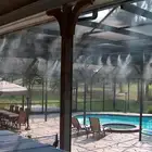 رذاذ و ضباب لتبريد الجلسات الخارجية