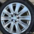 جنوط مرسيدس يخت 2016 S class مع كفرات نظيفه