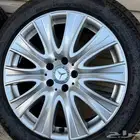 جنوط مرسيدس يخت S class 2016 مع كفرات نظيفه