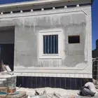 لياسه ملونه بطحاء الرياض واسمنت ابيض ديكورات خارجيه