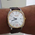 ساعة سويسري الصنع كلاسيك ستيل مقاومة للماء الشاشة ضد الكسرر