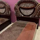 حبتين سرير نفر و كومدينه للبيع