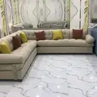 كنب جديد جاهز حرف ال و7 نفر شامل التوصيل