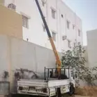 ونش رافعه كرين سله باسكت لرفع العمال وكافه المعدات زرع نخل